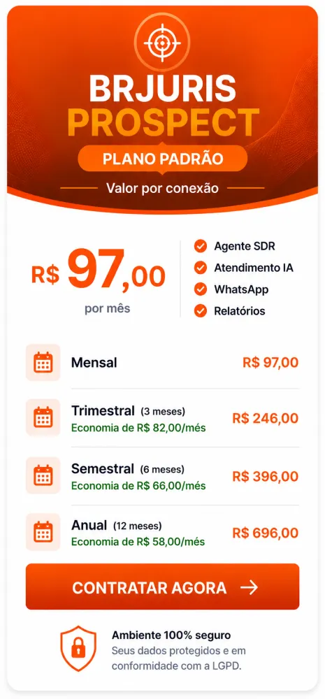 BRJURIS Prospect Plano Padr&atilde;o